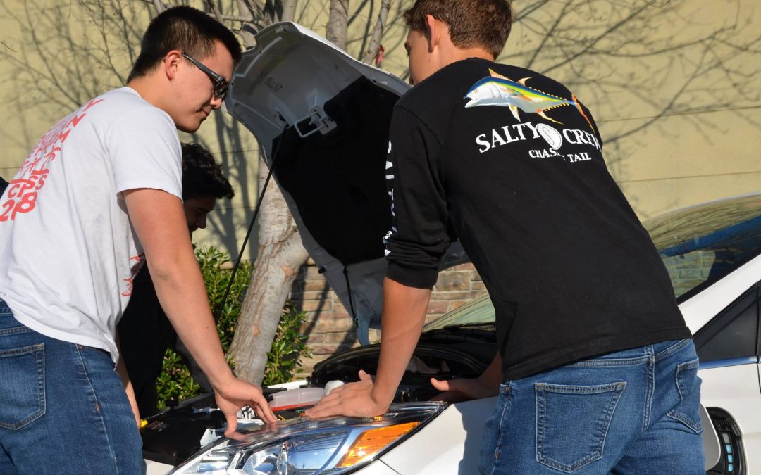 PGHS Students Learn More about EV Charging Capabilities