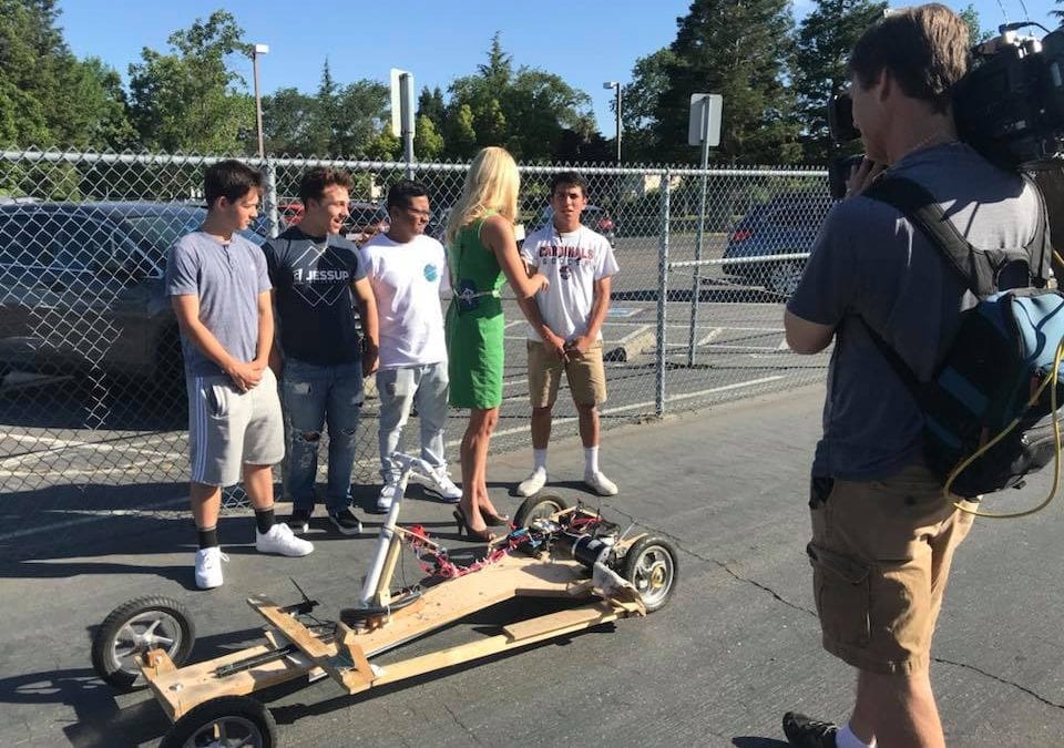 Laguna Creek’s GETA Academy Tests Electric Go-Karts