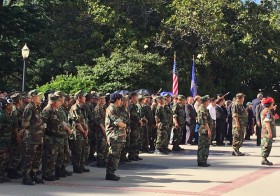Hmong Veterans Honored at the State Captitol